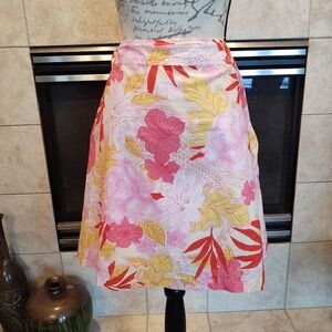 George Size 12 Floral Tropical Skirt!